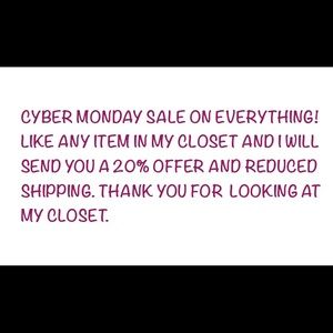 CYBER MONDAY SALE! 🎉🎉